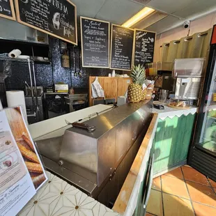 interior, sushi and sashimi