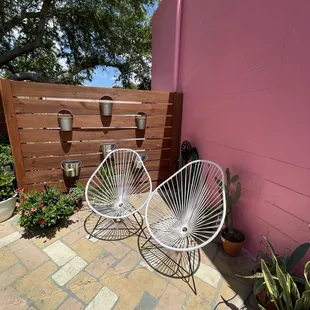 Outside patio