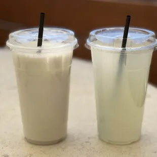 Juice coconut and lime