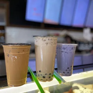 Lavender Milk Tea Iced Latte