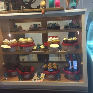 Cup cake selection