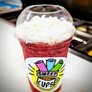 Dairy free raspberry shake...yum