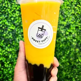 Supreme Mango with boba