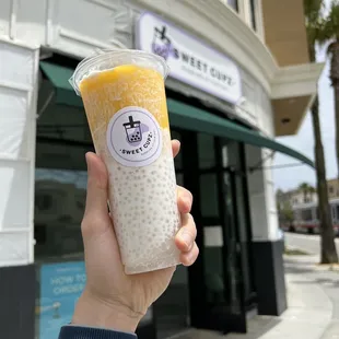 Mango Sago with Coconut Milk