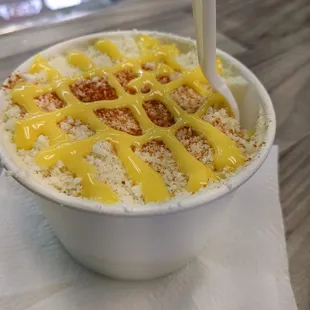 esquites (mexican street corn in a cup)