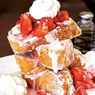 Strawberries and Cream French Toast