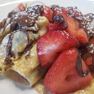 Strawberry Nutella Crepes