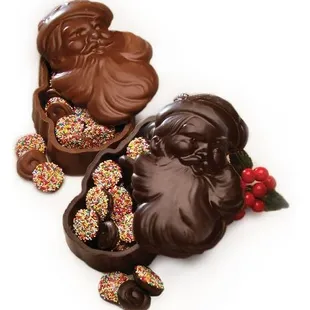 Chocolate Santa DIsh
