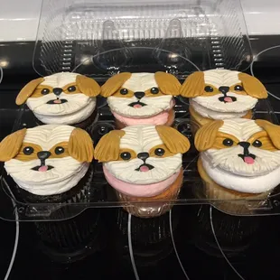 dog cupcakes