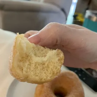 Hair in donut
