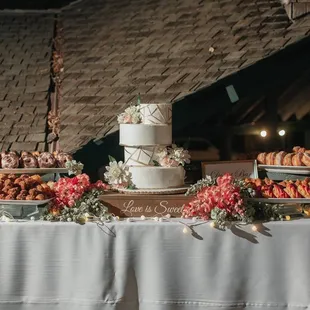 Wedding dessert bar