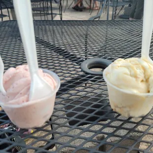 Strawberry buttermilk and honey