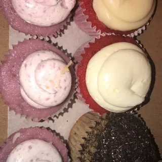 Ube Macapuno Mini Cupcake