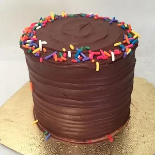 4" Double Chocolate Cake