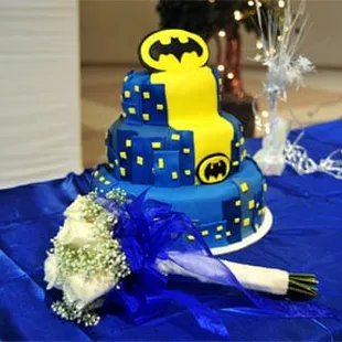 Batman Wedding cake
