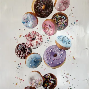 Come and grab a sweet donut from our wide variety of donut collections to make a perfect start of the week. www.sweetdreamdonut.com