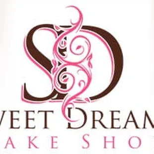 the logo for sweet dreams bake shop