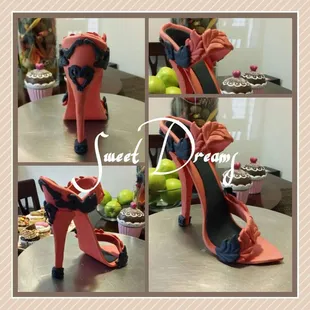 fondant shoe