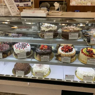Cakes available for sale