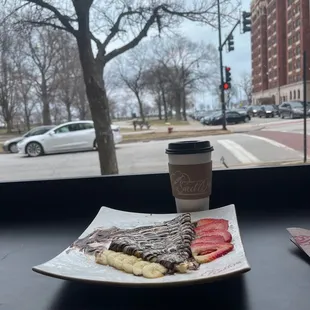 Crepe and Turkish Coffee