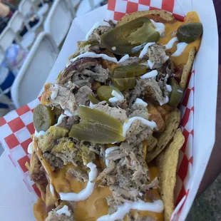 These pull por nachos ... were yum yummy