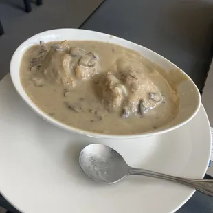 Biscuits and gravy (2 piece)