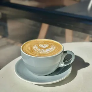 GOCHUJANG CARAMEL LATTE - housemade gochujang caramel sauce, espresso &amp; milk, sweet w/a touch of spice!