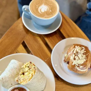 Food and coffee