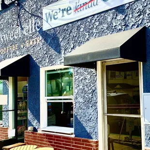 The shop outside Orange and 11th street.