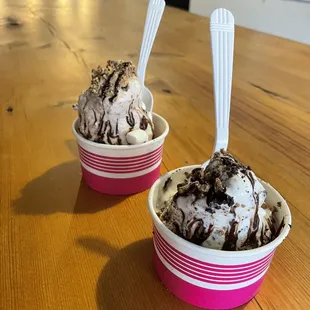 Two Release ice creams