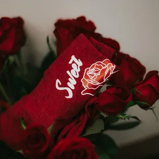 WE LOVE ROSES AND FLOWERS! This brand is in honor of a woman named Rose!