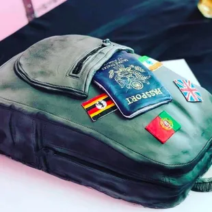 Back Pack 3D cake