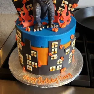 My kid's bday cake