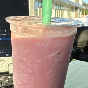 Dragon fruit boba