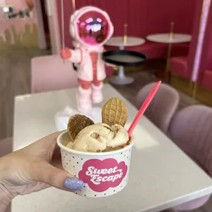 Ice cream from maz cafe is the best!