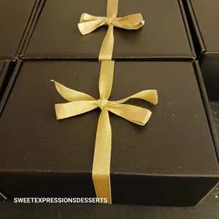 Custom Treat Favor Box with Custom labels