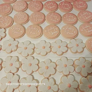 Custom Baby Shower Cookies