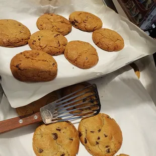 Our Jumbo Chocolate Chip Cookies