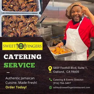 Let us Cater your next event