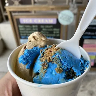 Kooky Monster and Coffee Toffee Crunch