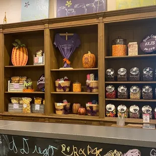 a display of sweet treats