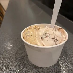 Coffee Toffee Crunch (Left) &amp; Lovers' Quarrel (Right)