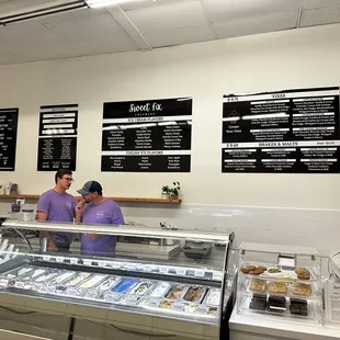 Menu and pricing