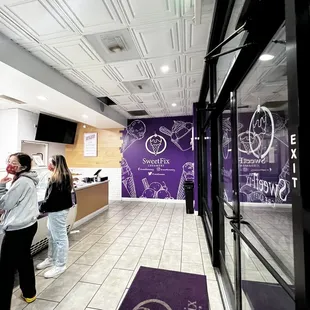 Inside