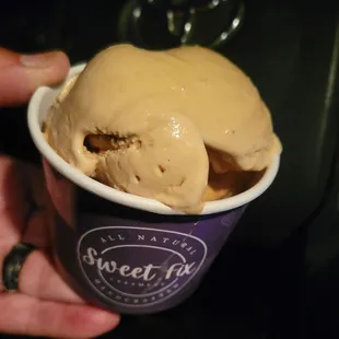 2 Scoop in a cup, coffee and chocolate delight