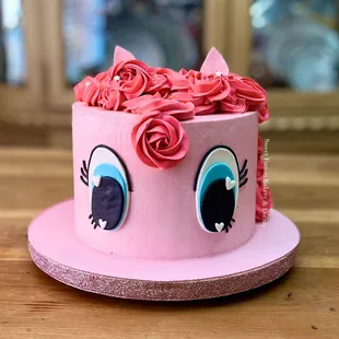 My little pony themed birthday cake