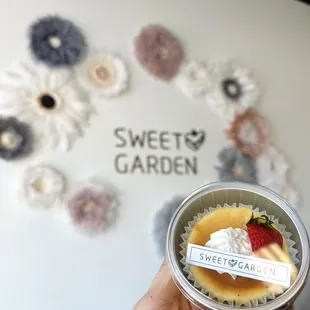 the mini cheesecake