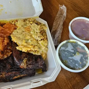 ribs, food