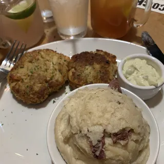 Freshwater Rock Shrimp  Lump Crab Cake