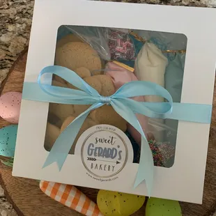 Easter cookie kit all wrapped